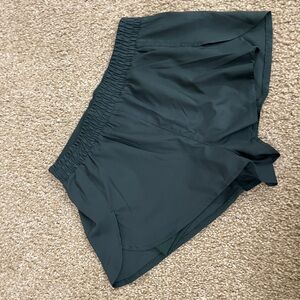 Girlfriend Collective Forest Green Athletic Shorts